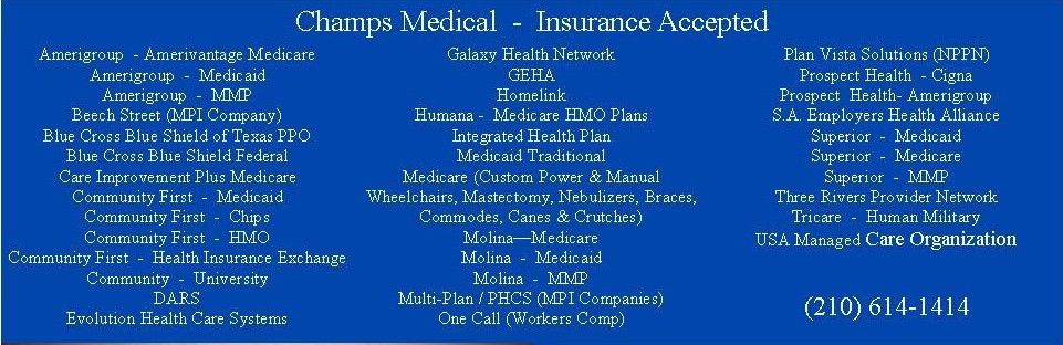 Insurance Accepted Long List Insurance Accepted Long List